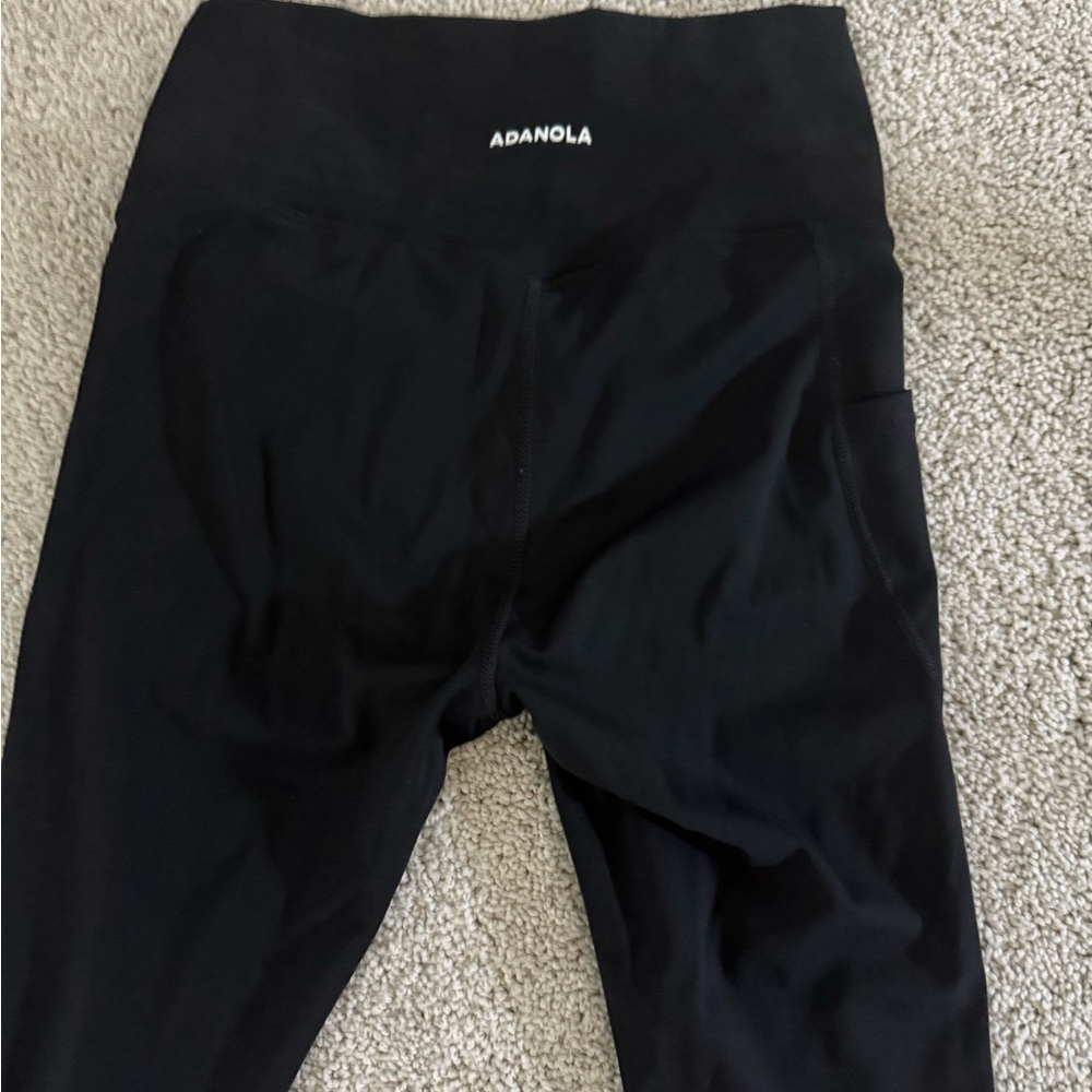 ADANOLA Black High-Waist Leggings
